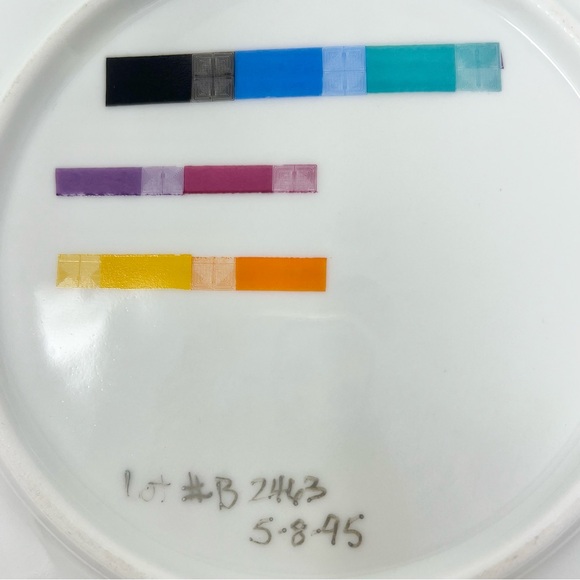 Laurel Burch Fabulous Felines Porcelain Plate Franklin Mint Heirloom Collection - Picture 3 of 4